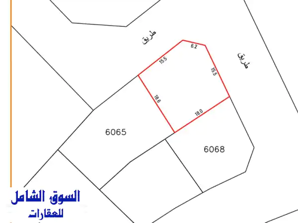 فرصة ذهبية! أرض زاوية في عسكر - مدينة خليفة (362م²) بـ...
