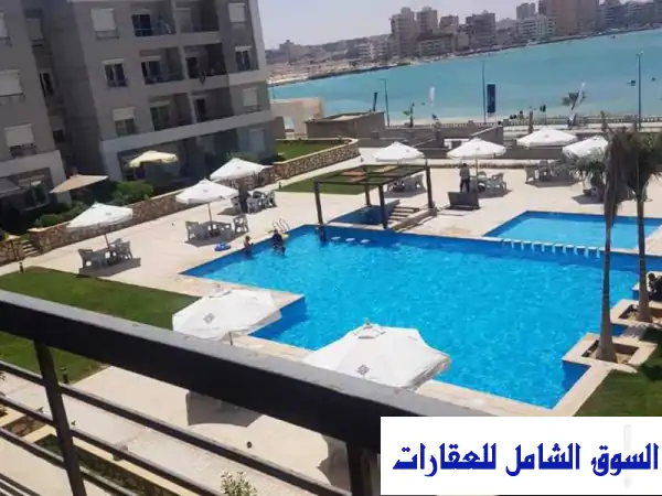شاليه فاخر للإيجار في قلب مرسى مطروح - غرفتين وصالة...