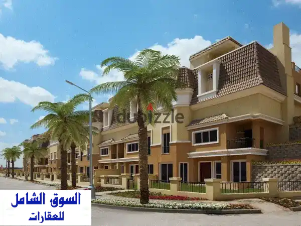 فيلا فاخرة 239م² كورنر في سراي بجوار مدينتي - بدون...