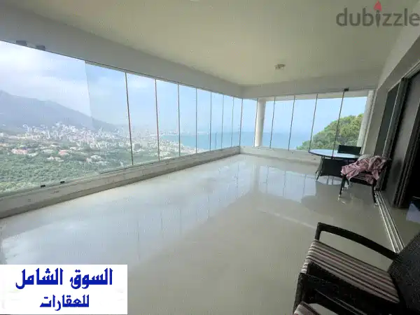 شقة فاخرة للبيع في كفرحباب بإطلالة بحرية خلابة - 285...