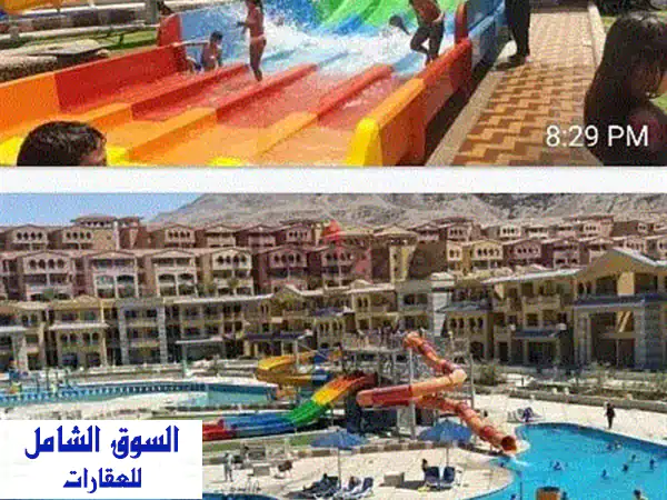 استمتع بعطلة لا تُنسى في شاليه فاخر بورتو السخنة!...