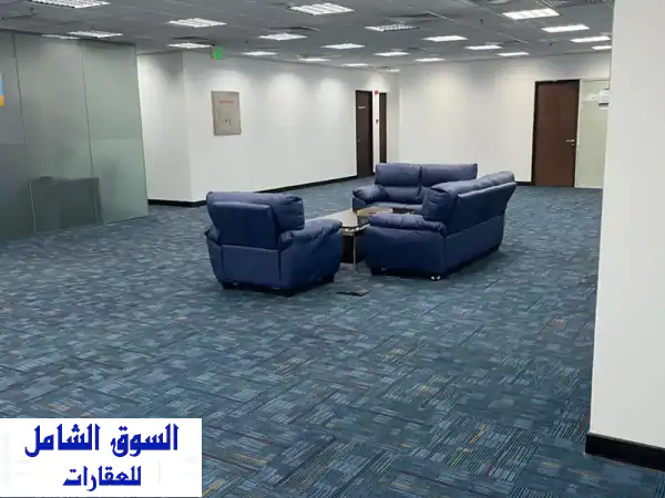 مكاتب للإيجار في قلب الدوحة - موقع مميز قرب إشارة رمادة!