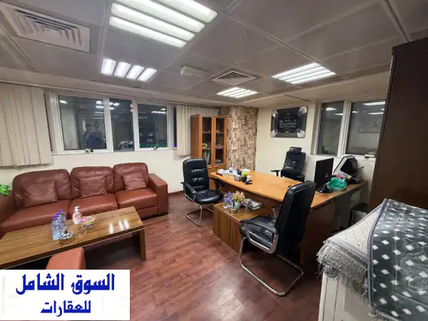 مكتب جاهز للإيجار في منطقة الشعبية، مدينة محمد بن...