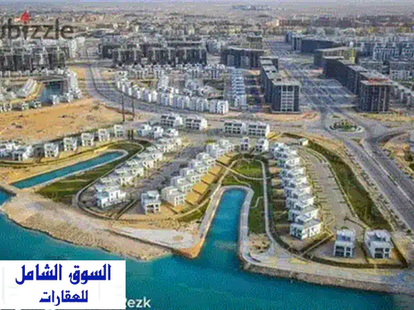 فيلا فاخرة بالتقسيط - فيو بحري خلاب على أبراج العلمين! (الساحل الشمالي)