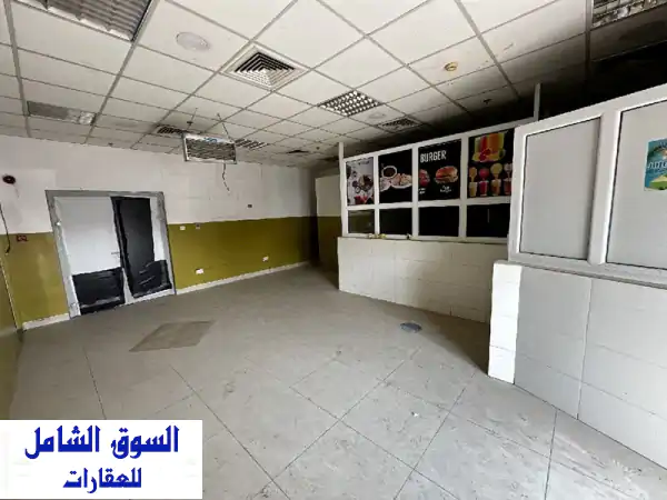 محل تجاري للإيجار بالحوض الجاف - 95 متر - 350 دينار فقط!