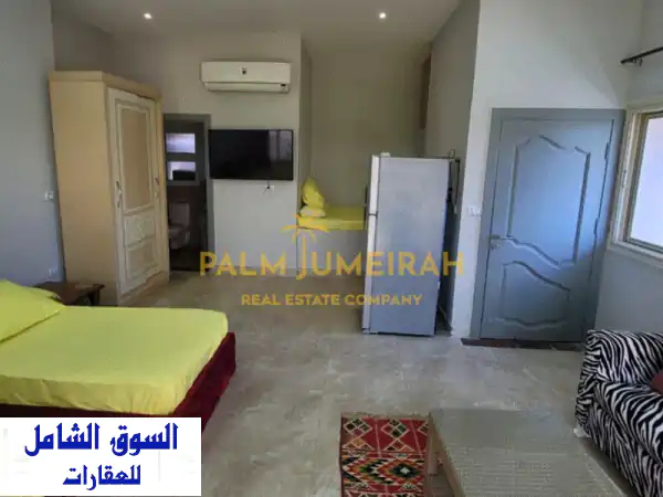 شاليه فاخر مفروش للبيع في هاسيندا باي (سيدي عبد الرحمن) - فيو خلاب على الجولف والبحيرة!