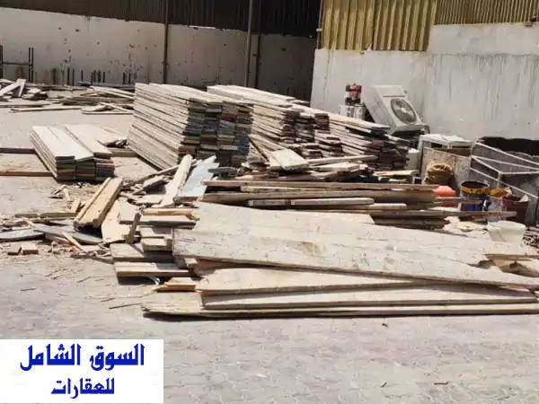 أرض مركبة للإيجار في الصجعة - 10,000 قدم مربع، سقيفة، إنترلوك