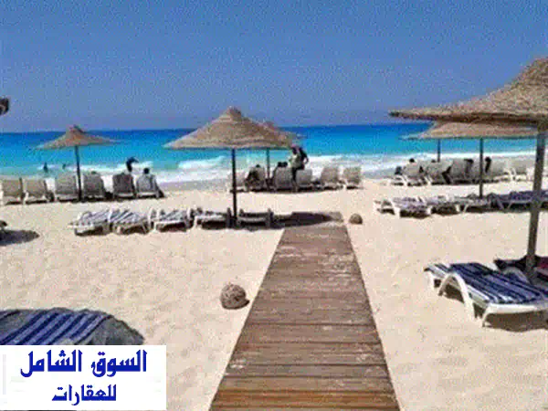 شالية بحري فاخر للبيع في جايا الأهلي صبور - استلام 2027! ✨