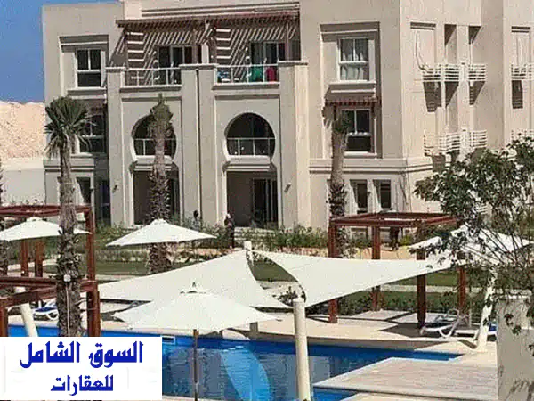 شالية بحري فاخر للبيع في جايا الأهلي صبور - استلام 2027! ✨