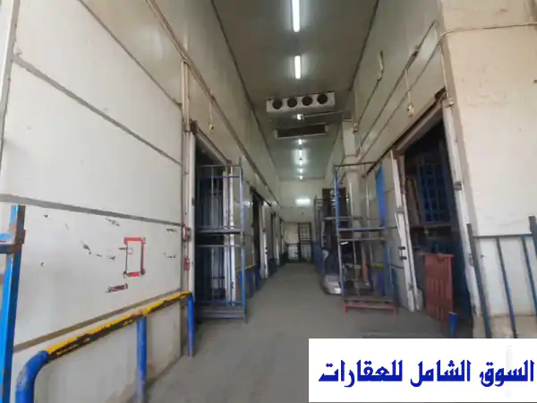 ثلاجة تخزين عملاقة للإيجار في مدينة العبور - مساحة...