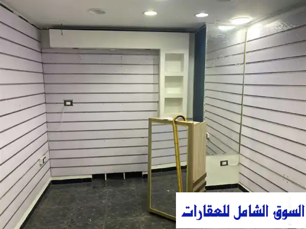محل تجاري فاخر للإيجار في قلب فيكتوريا - الإسكندرية...