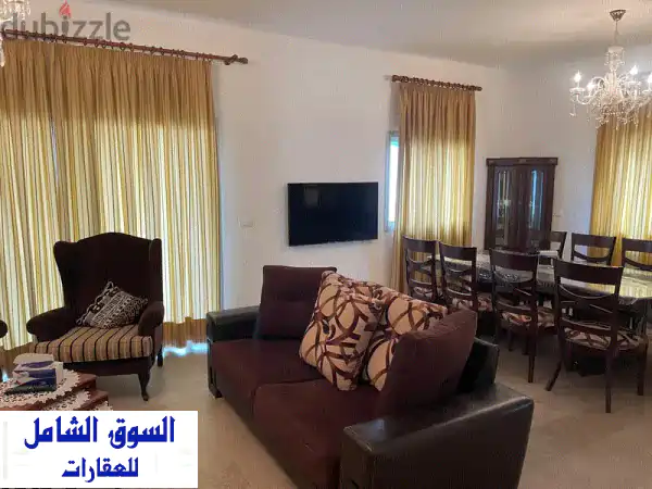 شقة مفروشة فاخرة للإيجار في صربا - مساحة 120 متر...