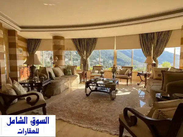 دوبلكس فاخر في كفرحباب بمساحة 740 متر مربع...