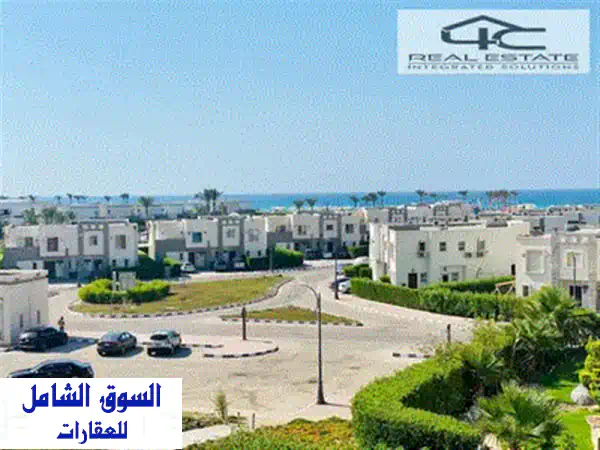 شقة بحرية فاخرة 2 غرفة - الساحل الشمالي (كيلو 142) - فرصة ذهبية!