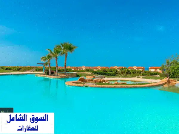 شقة بحرية فاخرة 2 غرفة - الساحل الشمالي (كيلو 142) -...