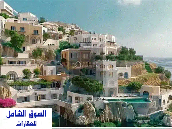 شاليه فاخر 77 متر² في سانتوريني South Med - فيو بانوراما!...