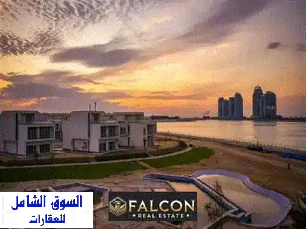 شقة للبيع استلام فوري! فيو مميز على البحر في الحي اللاتيني، العلمين الجديدة - مقدم 5% فقط!