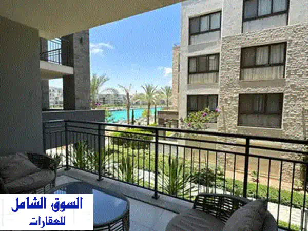 شاليه فاخر للإيجار في مراسي مارينا، الساحل الشمالي | إطلالة بحرية خلابة
