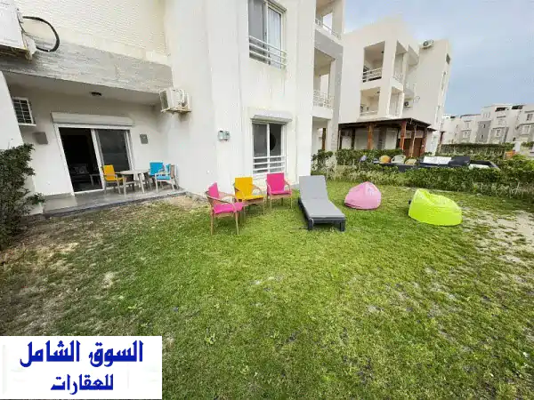 شاليه فاخر للإيجار في جاردن قرية أمواج...