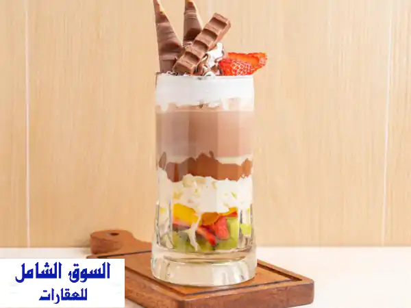 فرصة ذهبية! محل عصائر مجهز بالكامل للبيع على شارع التعاون الرئيسي