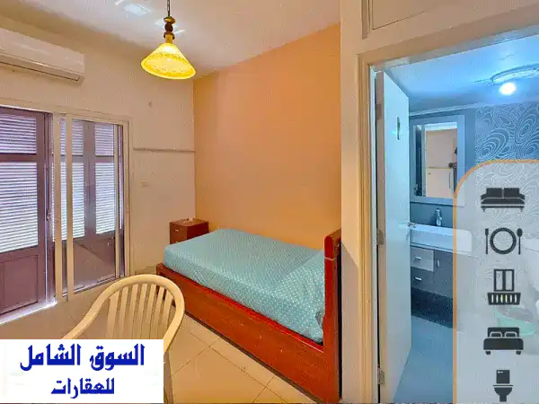 استوديو مفروش فاخر في مار مخايل - شامل جميع الخدمات -...