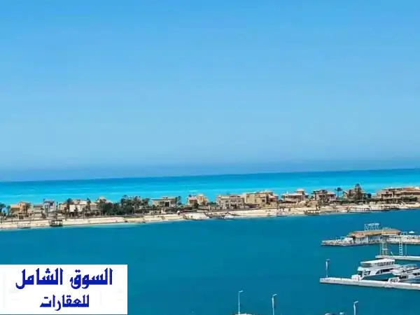 شاليه فاخر بفيو بانورامي على البحر في مارينا 5 -...