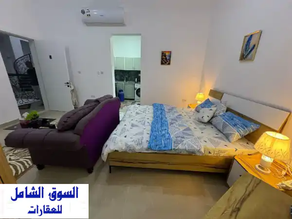 استوديو مفروش فاخر أول ساكن - مدينة الرياض، أبوظبي (بجوار كورت يارد)