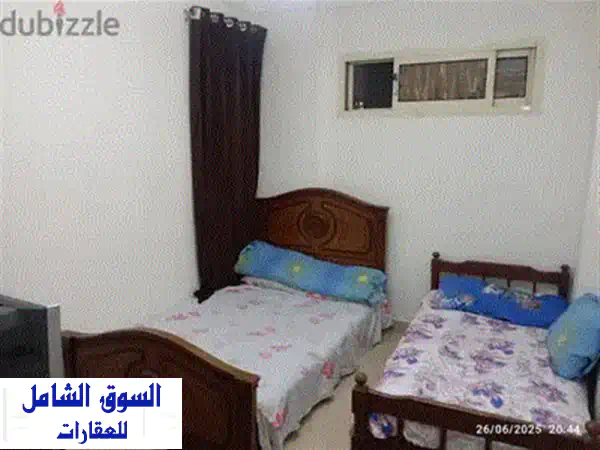 شقة فاخرة للإيجار قانون جديد بكليوباترا - 120م² - غرفتين - إطلالة مميزة!
