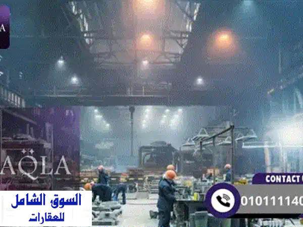 مصنع جاهز للبيع في مدينة بدر - 300 متر - سعر مميز!