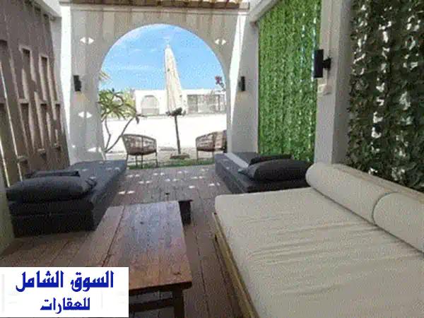 شاليه فاخر مفروش للإيجار في مراسي مارينا، الساحل الشمالي - إطلالة بحرية خلابة!