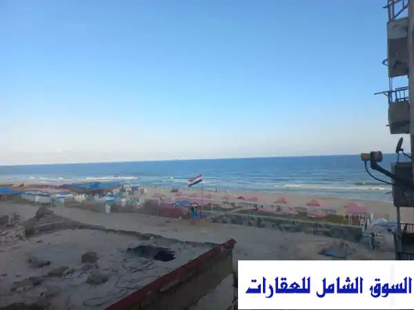 شقة مفروشة للإيجار على البحر مباشرة في الهانوفيل...