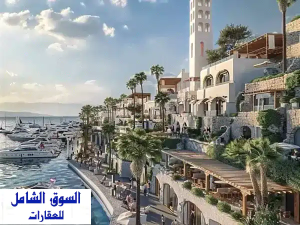 شاليه فاخر 131م²، ٣ غرف ماستر، فيو لاگون وبحر! ساوث ميد...