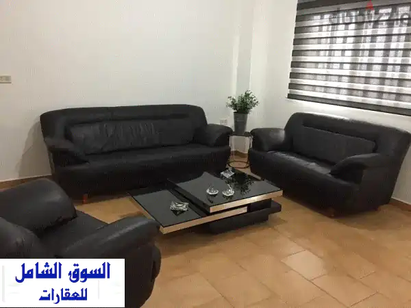 شقة أرضية مفروشة فاخرة في عمشيت - مثالية...