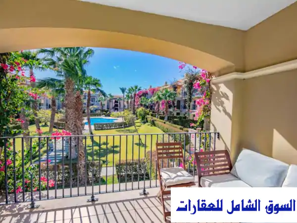 شقة ساحرة بغرفة وصالة بشاطئ خاص في فيرندا سهل حشيش...
