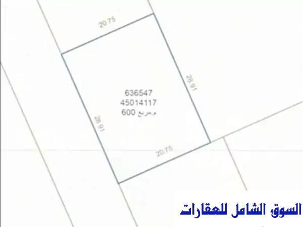 فرصة ذهبية! أرض فاخرة 600م² بموقع استراتيجي في الثمامة...