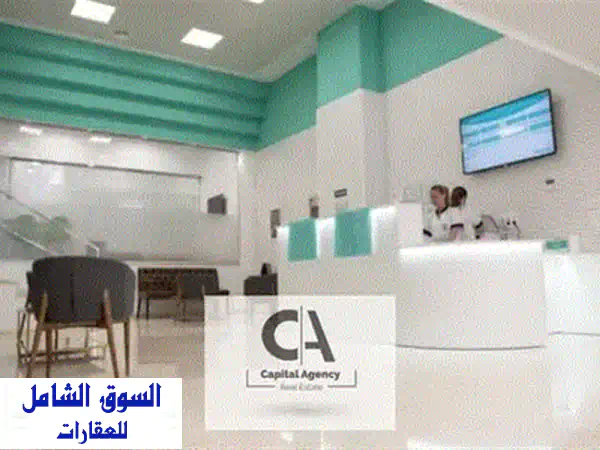 مكتب فاخر للإيجار في التجمع الخامس - 500 متر²، مثالي لكبرى الشركات