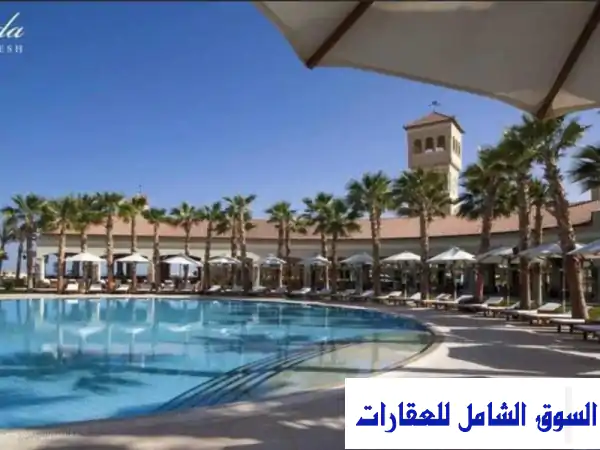 شقة ساحرة بغرفة وصالة بشاطئ خاص في فيرندا سهل حشيش - مقدم 15% فقط!