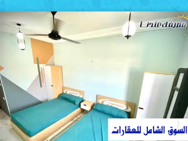 شاليه فاخر على كورنيش العروس البيضاء بمطروح - إطلالة بحرية خلابة!
