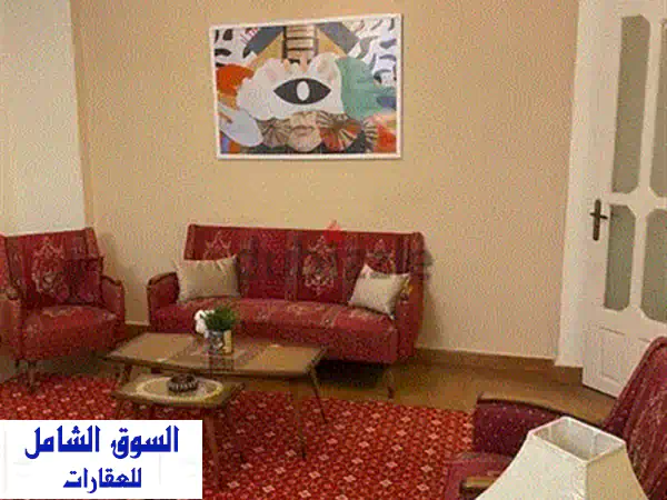 شقة مفروشة بالكامل للإيجار في ضبيه - مساحة واسعة و موقع مميز!
