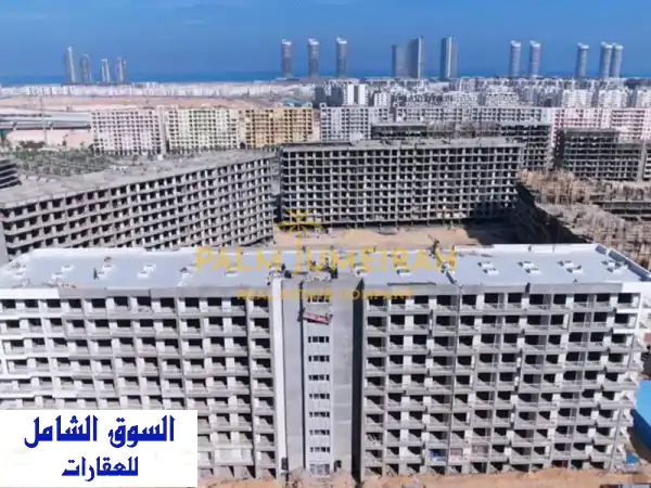 شاليه فاخر 60م² بورتو جولف العلمين - استلام فوري!...