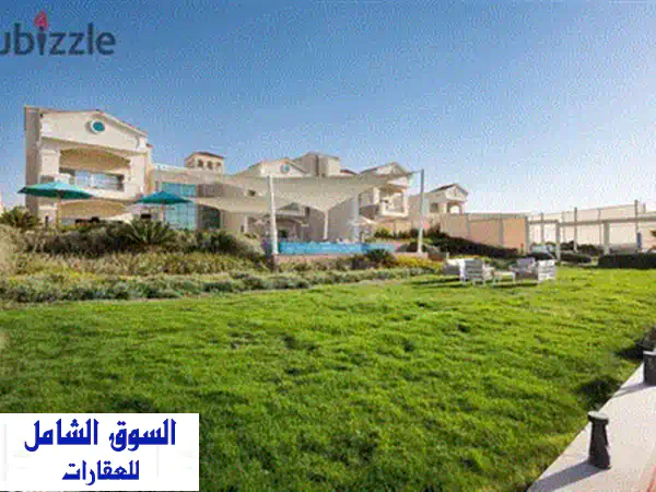 فيلا فاخرة للإيجار بالساحل الشمالي - صف أول على البحر! ✨