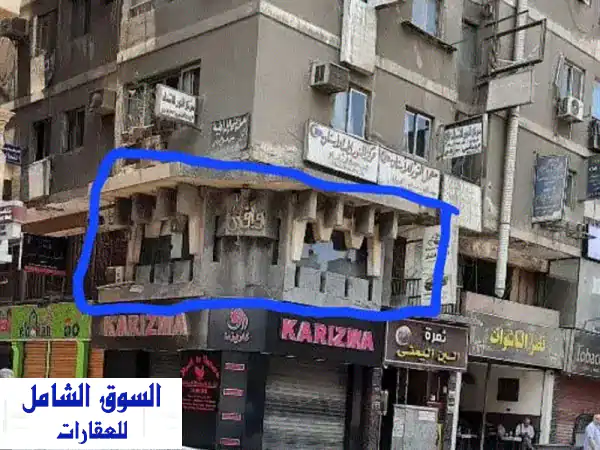 محل تجاري فاخر للإيجار - موقع مميز بشارع مصر...