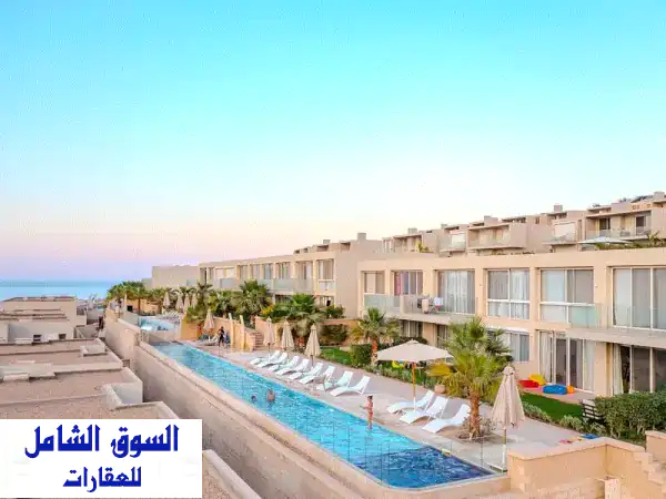 شاليه 120م² فاخر على كريستال لاجون بمونت جلالة...