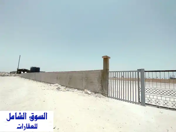 أرض صناعية للإيجار في ألبا - موقع استراتيجي بسعر مميز (2000 دينار بحريني)