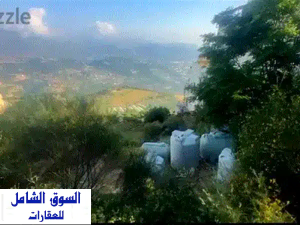 ارض للبيع في كفرسما - مشمش: فرصة ذهبية بواجهة طريق خلابة!