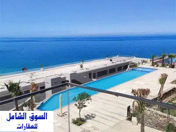 شاليه 120م² فاخر على كريستال لاجون بمونت جلالة العين السخنة - قسط حتى 15 سنة!