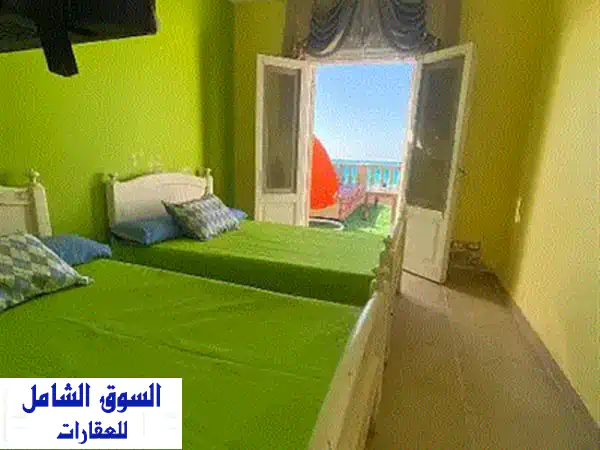 شاليه فاخر للإيجار في قرية اللوتس بالساحل الشمالي | مدخل خاص وجنينة واسعة