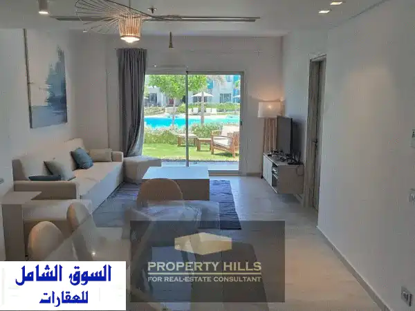 شاليهك المُشَطَّب على البحر في رأس الحكمة - تقسيط حتى...