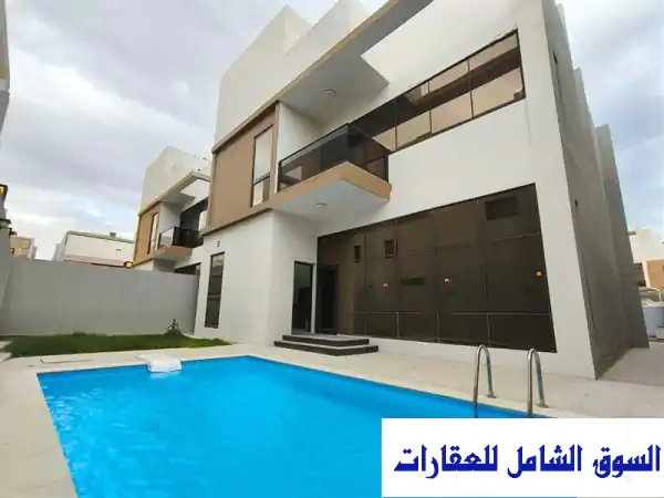 فيلا فاخرة مفروشة بالكامل في سميسمة - أمام...
