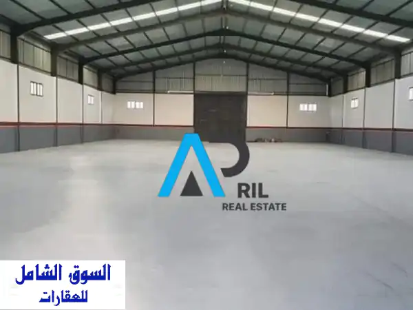 مستودع للإيجار في مصفح 38 - 3200 قدم مربع - جاهز للاستلام الفوري!